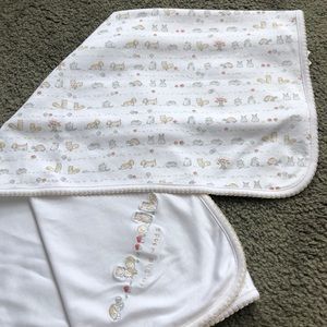 Fox and Bunny Baby blanket